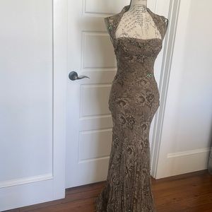 Barcelino per Donna formal , size x-small, beautiful beading w/sequins